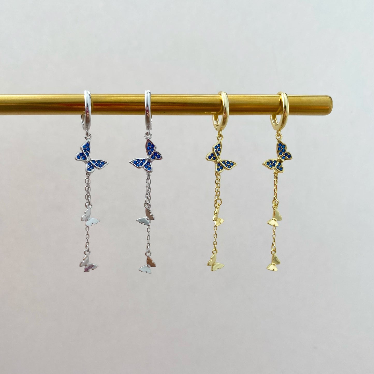 Huggies de Mariposa Azul