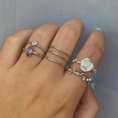 Anillo Braid Liso